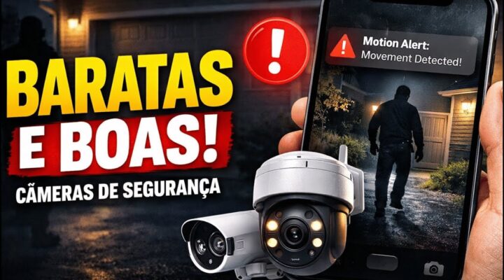 Melhores Câmeras de Segurança Baratas para Casa em 2026 — Top Opções Wi-Fi